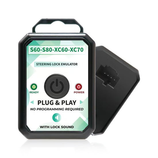 Volvo S60-S80-XC60-XC70 Steering Lock Emulator Simulator With Lock Sound