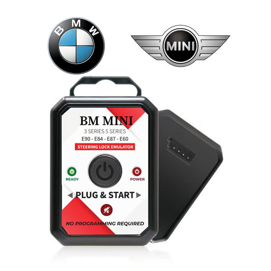 BMW Emulator - Mini Cooper R55, R56 -E60, E61, E63 -E64- E84 - E87 - E90, E91, E92, E93- 3 Series 5 Series ELV ESL Emulator