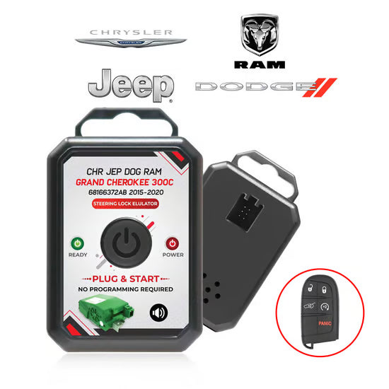 Jeep Emulator - Grand Cherokee Emulator - Chrysler Emulator 2015-2021 STEERING LOCK Emulator