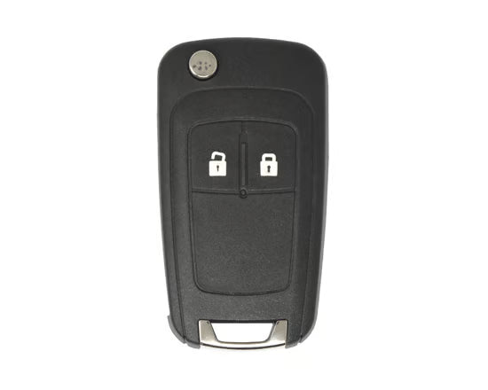 Opel Chevrolet Flip Remote Key Shell 2 Buttons
