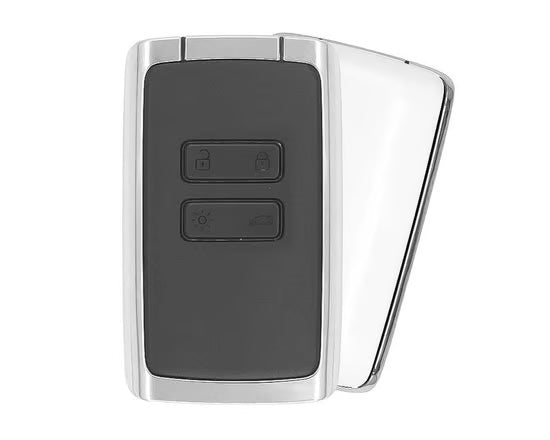 Renault Clio5 Captur Talisman Megane 4 Espace 5 Scenic Kadjar 2016-2020 Smart Card Key 4 Buttons 433MHz