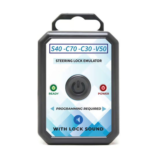 Volvo Emulator - S40 - C70 - C30 - V50 Steering Lock Emulator Simulator With Lock Sound