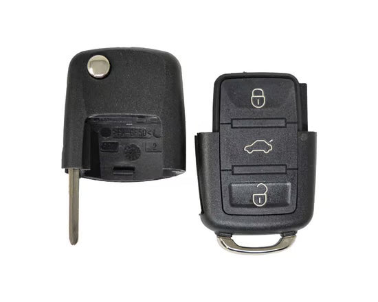 Volkswagen VW Remote Key shell 3 Buttons